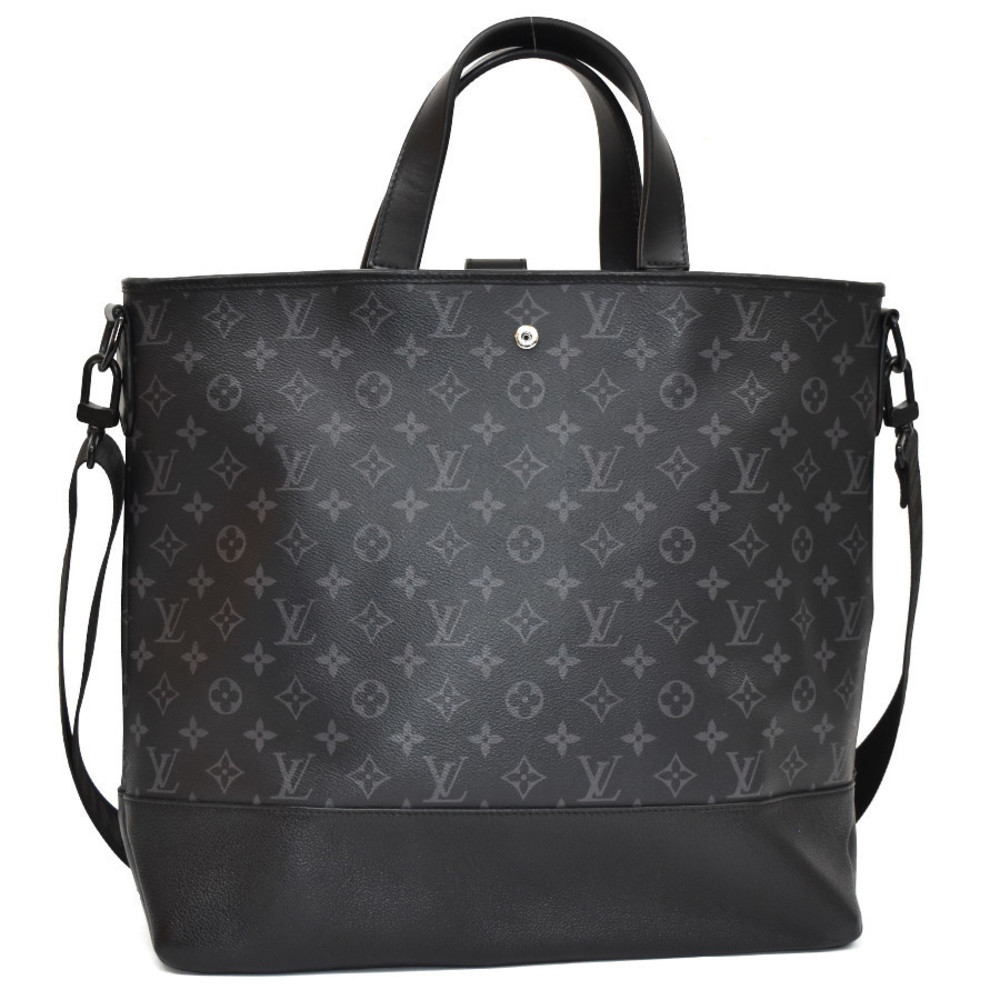 Louis Vuitton Monogram Eclipse Tote Black Black L… - image 3